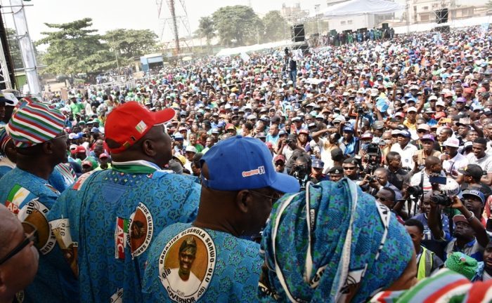 Three journalists shot at APC rally in Lagos