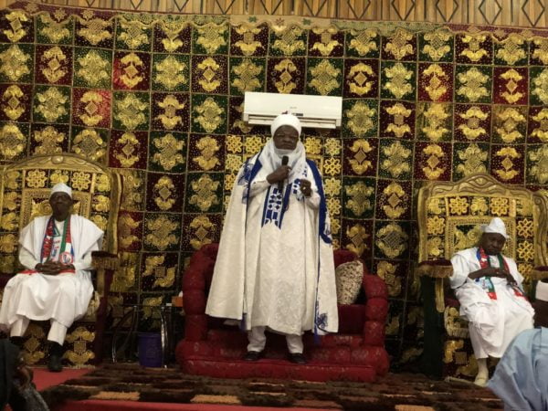 Daura Emir, 466 chiefs back Buhari in final campaign