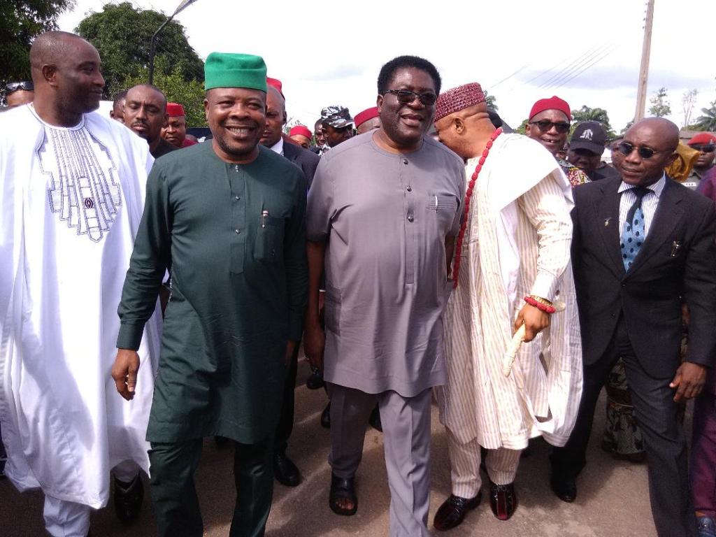 Madumere congratulates Gov.  Ihedioha on victory at the Tribunal