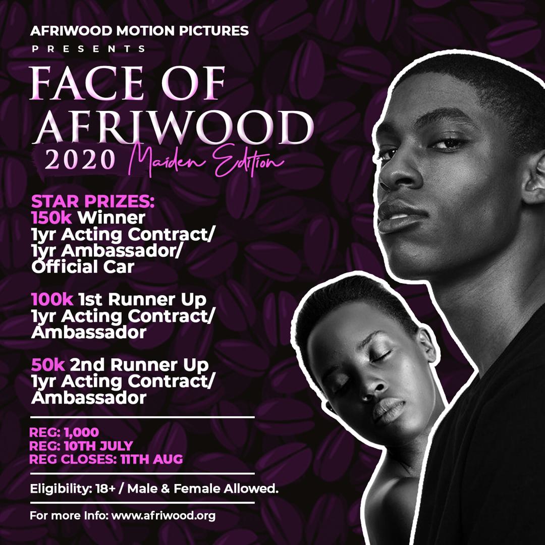 N600k, Official Cars, Acting Contracts Up For Winners Of Face Of Afriwood 2020