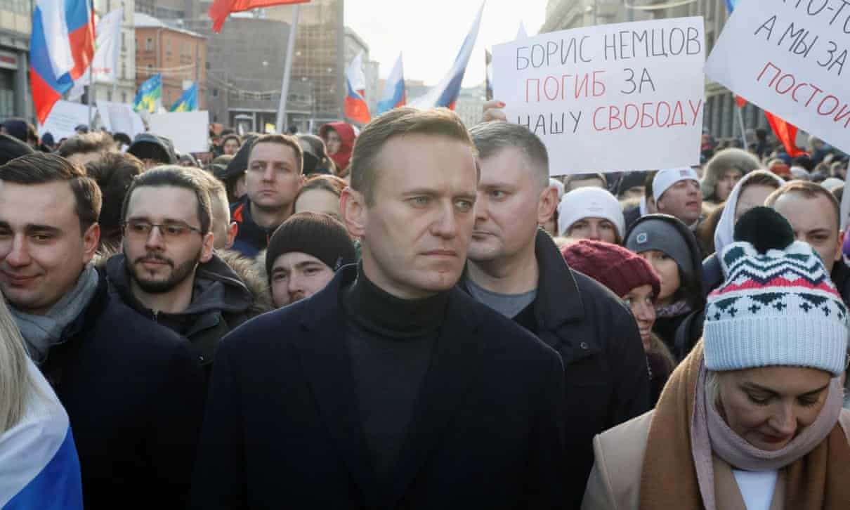 Russian activist Alexei Navalny unconscious after being ‘poisoned’ in hospital