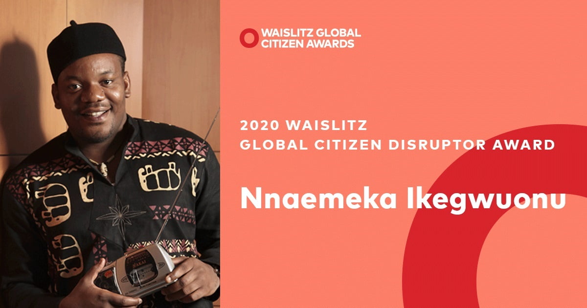 Nnaemeka Ikegwuonu wins Waislitz Global Citizen Award