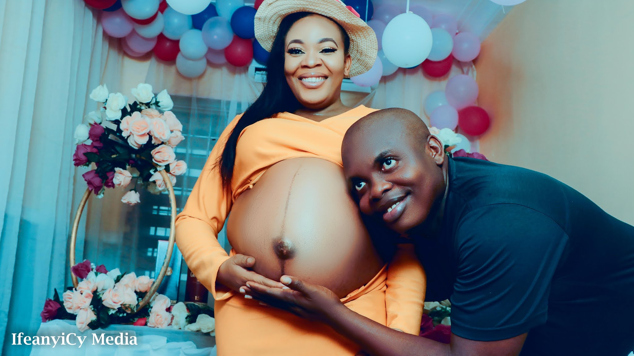 Blogger IfeanyiCy Njoku, wife welcome first child