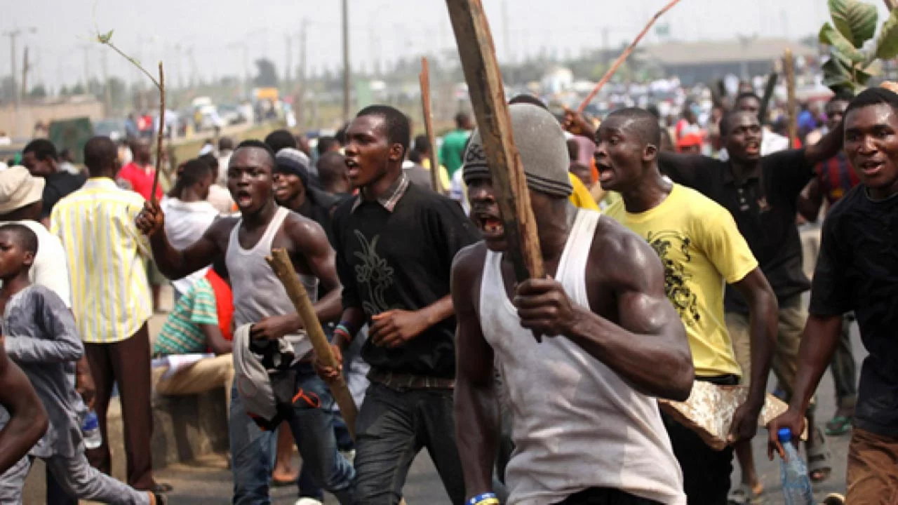 Protest breaks out in Asaba over election results