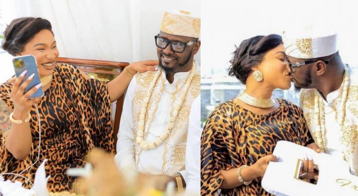 Stop running and face consequences of your actions, Tonto Dikeh slams ex-lover Kpokpogri