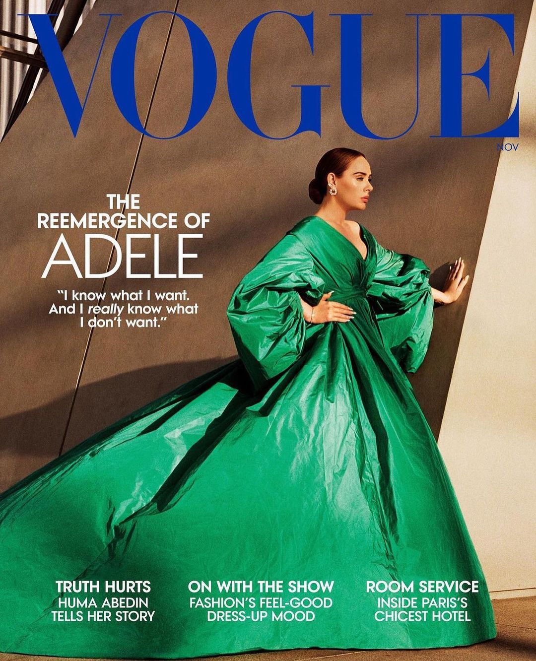 Adele is Vogue Magazine & British Vogue’s Timeless Muse