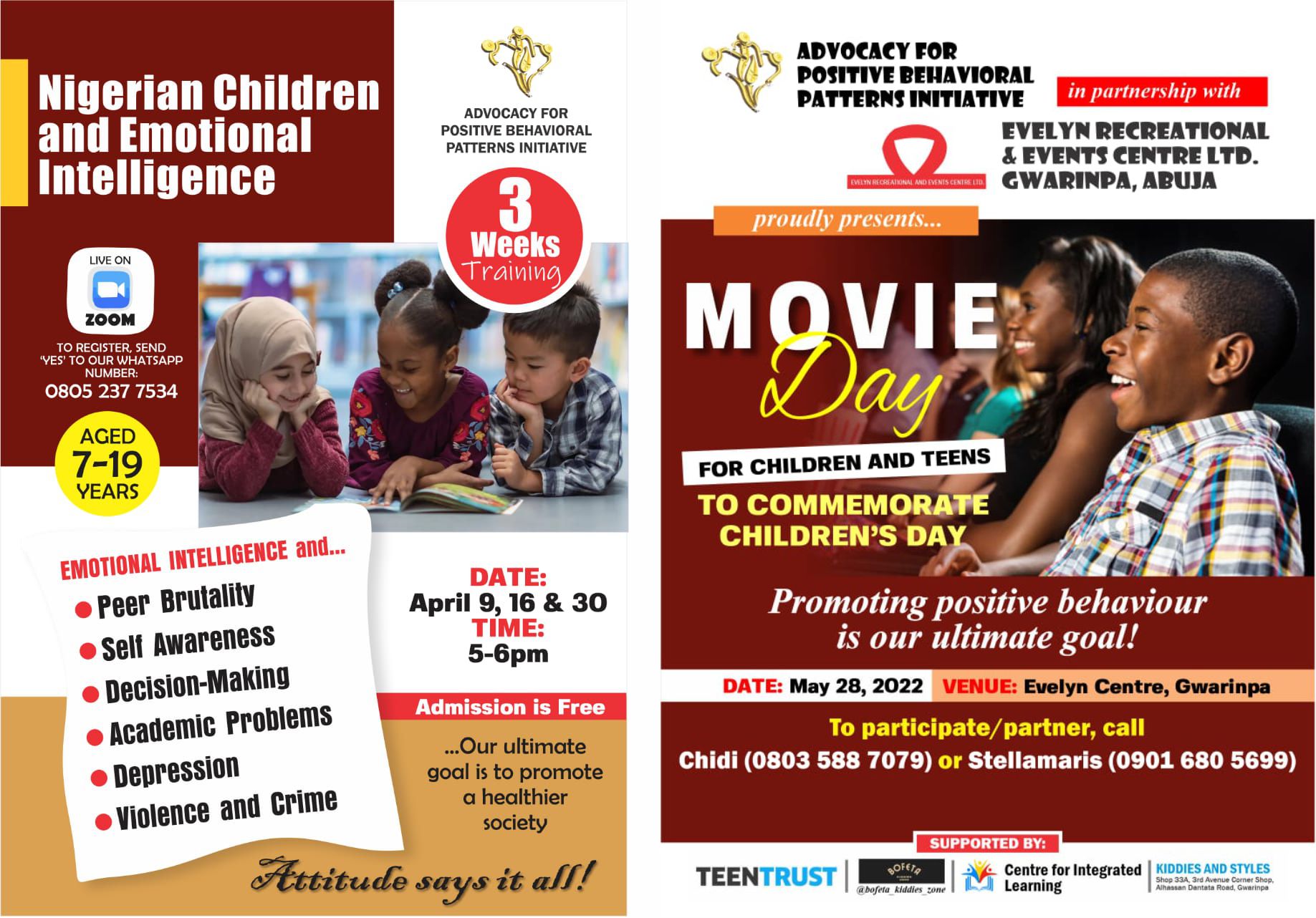 How AFPBPI is improving positive behavioral patterns among children and youths