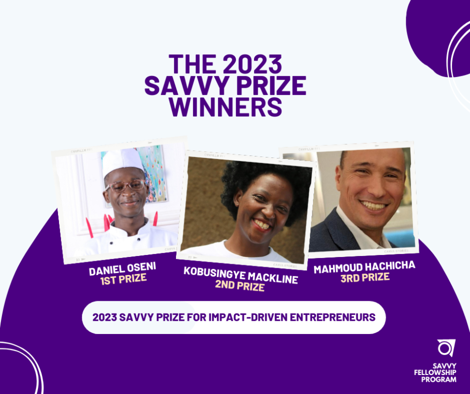 Savvy Prize Winners Announced