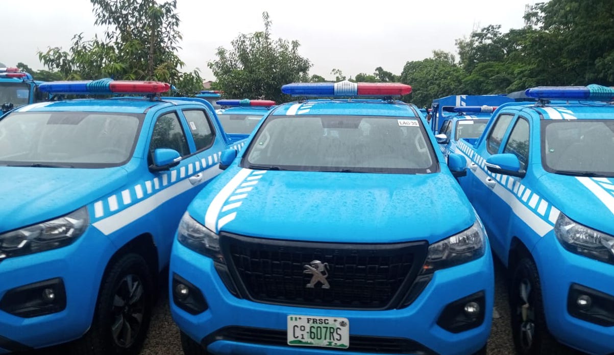 FG commissions 130 FRSC operational vehicles