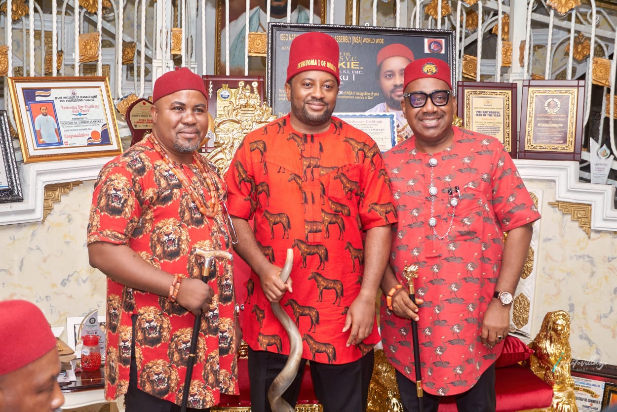 Dr Summers Nwokie Bags Aka Ji Ikukuoma Mbaise Chieftaincy Title Dr summers nwokie bags aka ji ikukuoma mbaise chieftaincy title