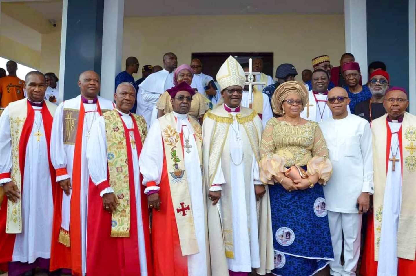 Anglican Primate, foundation dedicate church in Anambra